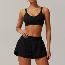 Load image into Gallery viewer, High Waist Sports Shorts Set
