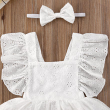 Load image into Gallery viewer, Lace Ruffle Baby Girl Bodysuit

