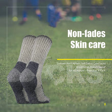 Load image into Gallery viewer, Merino Wool Hiking Crew Socks
