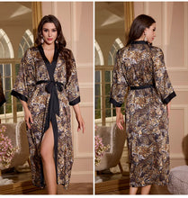 Load image into Gallery viewer, Luxury Summer Silk Bath Robe
