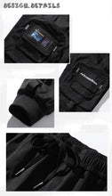 Load image into Gallery viewer, New Joggers Cargo Pants Men Fashion Ribbons Pocket Harem Trousers Sweatpants Men Hip Hop Harajuku Streetwear Casual Pants
