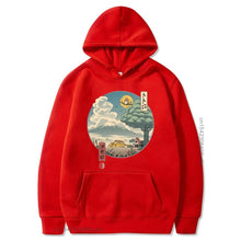 Load image into Gallery viewer, Ukiyo Aesthetic Oversized Pullover Hoodie
