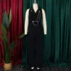 Load image into Gallery viewer, African Inspired Wide Leg Jumpsuit
