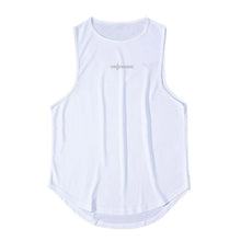 Load image into Gallery viewer, Gym Tank Tops Bodybuilding Fitness Sleeveless T Shirt Men Mesh Printed Workout Stringer Singlets Summer Casual Sports Vest Men
