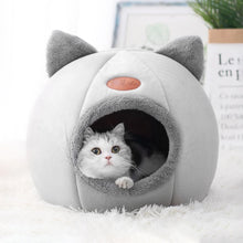 Load image into Gallery viewer, New Deep Sleep Comfort In Winter Cat Bed Iittle Mat Basket Small Dog House Products Pets Tent Cozy Cave Nest Indoor Cama Gato
