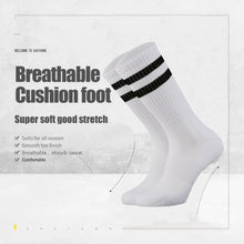 Load image into Gallery viewer, Cushioned Moisture Wicking Crew Socks
