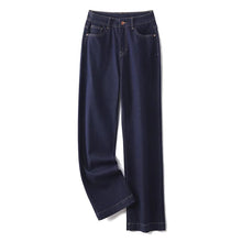Load image into Gallery viewer, Dark Wash Wide Leg Jeans
