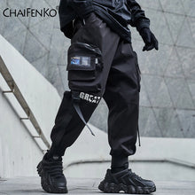 Load image into Gallery viewer, New Joggers Cargo Pants Men Fashion Ribbons Pocket Harem Trousers Sweatpants Men Hip Hop Harajuku Streetwear Casual Pants
