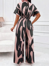 Load image into Gallery viewer, Printed Wide Leg Summer Jumpsuit
