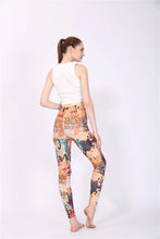 Load image into Gallery viewer, Women Leggings High Waist Cartoon Comic Beauty Print Trousers Soft Female Casual Elastic Pant
