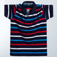 Load image into Gallery viewer, Contrast Stripe Summer Polo Shirt
