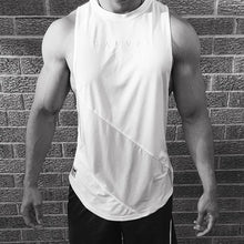 Load image into Gallery viewer, NEW Bodybuilding Sporty Tank Tops Men Gyms Fitness Workout Sleeveless Shirt Male Stringer Singlet Summer Casual Loose Undershirt
