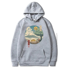 Load image into Gallery viewer, Ukiyo Aesthetic Oversized Pullover Hoodie
