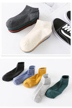 Load image into Gallery viewer, 5/10 pairs Cotton Men Socks Pack Breathable Sock Set High Quality Short Socks Black Ankle Short Gift For Man Size 39-44 Sox sock
