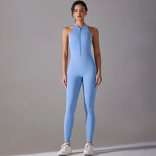 Load image into Gallery viewer, Scrunch Back Seamless Yoga Jumpsuit
