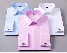 Load image into Gallery viewer, Classic French Cuff Tuxedo Shirt
