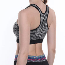 Load image into Gallery viewer, Breathable Sports Bra Top Fitness Women Brassiere Shockproof Padded Sport Bra Top Running Athletic Gym Push Up Bras Anti-sweat
