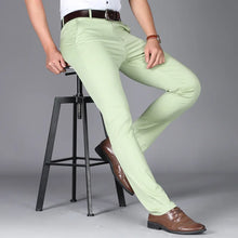 Load image into Gallery viewer, Premium Cotton Business Suit Pants
