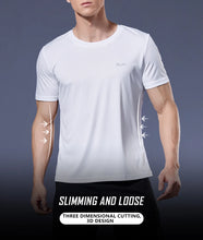 Load image into Gallery viewer, Men's Fitness Gym T Shirts 2020 Shirt Homme Running Men Designer Quick Dry T-Shirts Running Slim Fit Tops Tees Sport Muscle Tee
