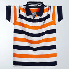 Load image into Gallery viewer, Contrast Stripe Summer Polo Shirt
