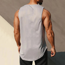 Load image into Gallery viewer, Gym Tank Tops Bodybuilding Fitness Sleeveless T Shirt Men Mesh Printed Workout Stringer Singlets Summer Casual Sports Vest Men
