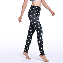 Load image into Gallery viewer, Women Leggings High Waist Cartoon Comic Beauty Print Trousers Soft Female Casual Elastic Pant
