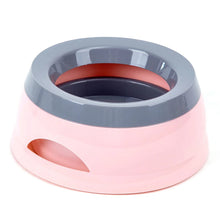 Load image into Gallery viewer, Pet Dog Bowls Floating Not Wetting Mouth Cat Bowl No Spill Drinking Water Feeder Plastic Portable Dog Bowl Support Accessories
