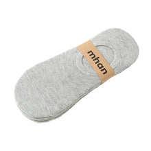 Load image into Gallery viewer, Men’s Invisible Cotton No-Show Socks – 5-Pair Set
