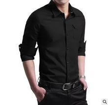 Load image into Gallery viewer, Smart Casual Cotton Shirt Men
