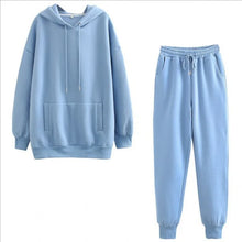 Load image into Gallery viewer, Men's Sports Suits Fashion Tracksuit Women Hoodies + Pants Two Pieces Sets Running Casual Sweatshirts Sweatpants Men's Clothing
