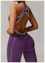 Load image into Gallery viewer, Sleek Back Hollow Bodysuit Jumpsuit
