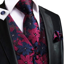 Load image into Gallery viewer, Men’s Silk Jacquard Suit Vest Set
