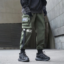 Load image into Gallery viewer, New Joggers Cargo Pants Men Fashion Ribbons Pocket Harem Trousers Sweatpants Men Hip Hop Harajuku Streetwear Casual Pants
