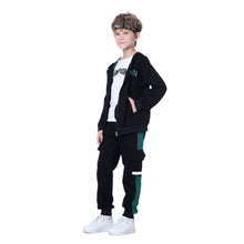 Load image into Gallery viewer, Kids Tracksuits,Teen Boys School Sweatsuits,Fashion Cotton Hooded Tops + Pants Set,Soft Children's Long Sleeve Sportswear
