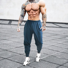 Load image into Gallery viewer, Joggers Pants Men Muscle Fitness Running Pants Training Sport Quick Dry Gym Training Sweatpants Bodybuilding Beam Mouth Trouser
