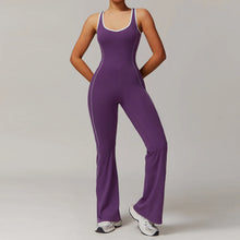 Load image into Gallery viewer, Sleek Back Hollow Bodysuit Jumpsuit
