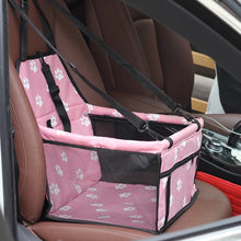 Load image into Gallery viewer, Pet Dog Car Carrier Seat Bag Waterproof Basket Folding Hammock Pet Carriers Bag For Small Cat Dogs Safety Travelling Mesh
