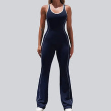 Load image into Gallery viewer, Seamless Backless Yoga Jumpsuit Set

