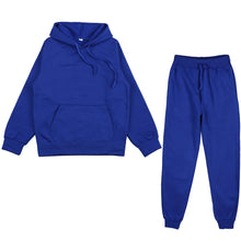 Load image into Gallery viewer, Men's Sports Suits Fashion Tracksuit Women Hoodies + Pants Two Pieces Sets Running Casual Sweatshirts Sweatpants Men's Clothing
