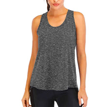 Load image into Gallery viewer, Yoga Shirt Female New Style T-Shirt Loose Fitness Tops Vest Women Sleeveless Sport Tee Quick-Drying Gym Running Workout Blouse
