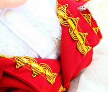 Load image into Gallery viewer, Handmade Unique Design Dog Clothes European Court Style Pet Costume Suit Lace Cuffs Collar Twin Sets Apparel Cat Poodle Maltese
