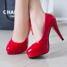 Load image into Gallery viewer, Femmes Hauts Talons Women Fashion Classic High Heel Shoes Lady Office Grey High Heel Shoes Female Pumps Wedding Shoes 34-42
