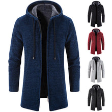 Load image into Gallery viewer, Hooded Casual Fleece Parka
