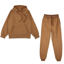 Load image into Gallery viewer, Men's Sports Suits Fashion Tracksuit Women Hoodies + Pants Two Pieces Sets Running Casual Sweatshirts Sweatpants Men's Clothing
