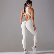 Load image into Gallery viewer, Scrunch Back Seamless Yoga Jumpsuit
