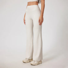 Load image into Gallery viewer, High-Stretch 3-Piece Workout Set with Flare Pants
