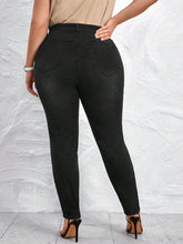 Load image into Gallery viewer, Stretch Skinny Denim Leggings

