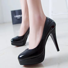 Load image into Gallery viewer, Femmes Hauts Talons Women Fashion Classic High Heel Shoes Lady Office Grey High Heel Shoes Female Pumps Wedding Shoes 34-42
