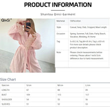 Load image into Gallery viewer, Elegant Cotton Kimono Night Robe
