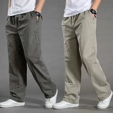 Load image into Gallery viewer, Loose Cotton Cargo Work Pants
